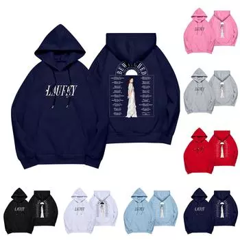 Женские толстовки оверсайз, пуловеры, толстовки, флисовые свитера с длинными рукавами и карманами, зимне-осенние наряды XXXL