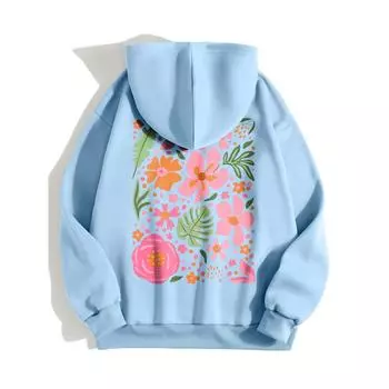 Женские толстовки оверсайз, пуловеры, толстовки, флисовые свитера с длинными рукавами и карманами, зимне-осенние наряды XL