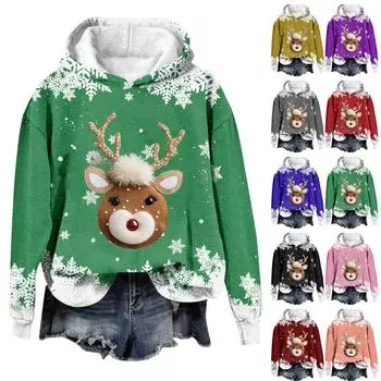 Женские толстовки с длинным рукавом, толстовки, одежда для девочек-подростков, повседневные свитера, пуловеры, модные повседневные универсальные повседневные толстовки, топы M