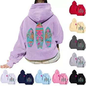 Женские толстовки с длинным рукавом, толстовки, одежда для подростков, повседневные свитера, модные повседневные универсальные повседневные толстовки, топы L красный