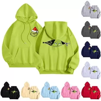 Женские толстовки с капюшоном, свободные толстовки с длинным рукавом, повседневные пуловеры, толстовки с капюшоном, топы XXL чёрный