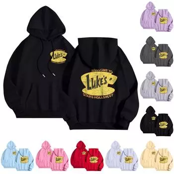 Женские толстовки с капюшоном, свободные толстовки с длинным рукавом, повседневные пуловеры, толстовки с капюшоном, топы XL