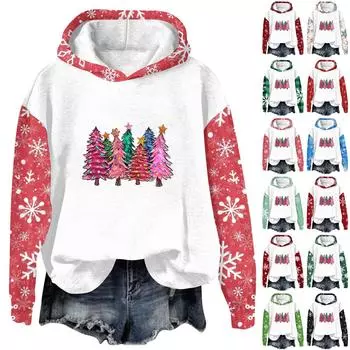 Женские толстовки с капюшоном Толстовки Одежда для девочек-подростков Повседневный свитер Пуловер Модные повседневные повседневные толстовки XL зелёный