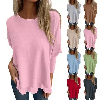 Женские толстовки с круглым вырезом, модные свободные топы с длинным рукавом, свитера, топы для домашних животных XXL