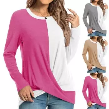 Женские толстовки с круглым вырезом, свитера, повседневная удобная модная одежда, одежда S серый