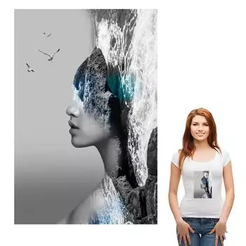 Женские толстовки с термопрессом Parches, футболка с термопрессом, аппликация Parches Ropa, наклейки на одежду, нашивки «сделай сам» для одежды, абстрактные 16.7x25cm