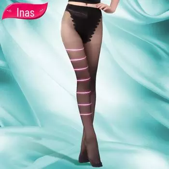 Женские тонкие чулки Fenna 15D Micro Pressure на весну и лето One Size