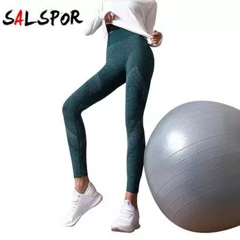 Женские тонкие дышащие бедра, леггинсы с высокой талией, растягивающиеся тонкие спортивные штаны для фитнеса и йоги
