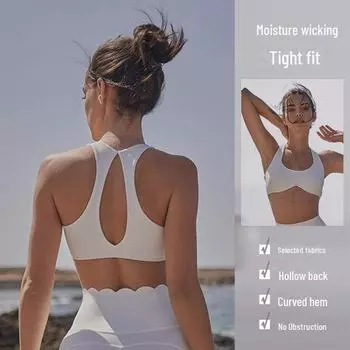 Женские топы для йоги с перекрестными спинами: Стильная майка для пилатеса, фитнеса и бега S