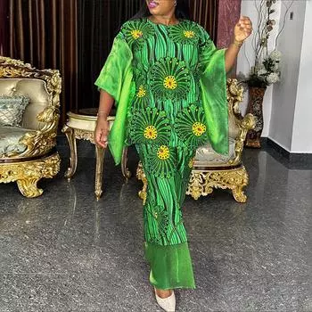 Женские топы и юбки больших размеров с круглым вырезом и короткими рукавами с принтом, костюмы M розовый