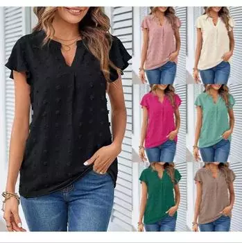 Женские топы, летняя майка для женщин, рубашки без рукавов, весенний корсет с v-образным вырезом, нарядные повседневные футболки S белый