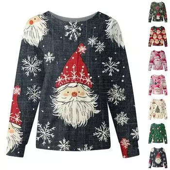 Женские топы с длинными рукавами и карманами, рабочий воротник-стойка, однобортный защитный комбинезон, куртка, рождественский топ XXXXL