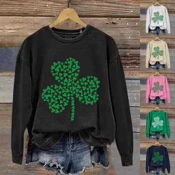 Женские топы с круглым вырезом, хлопковый женский повседневный модный пуловер с длинным рукавом и круглым вырезом L бежевый