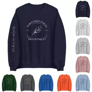 Женские топы с круглым вырезом, хлопковый женский повседневный модный пуловер с длинным рукавом и круглым вырезом