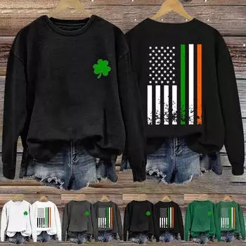 Женские топы с круглым вырезом, хлопковый женский повседневный модный пуловер с длинным рукавом и круглым вырезом L