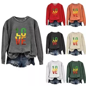 Женские топы с круглым вырезом, хлопковый женский повседневный модный пуловер с длинным рукавом и круглым вырезом XL белый