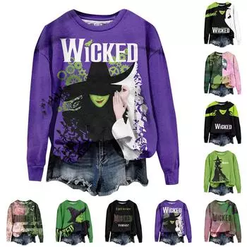 Женские топы с круглым вырезом, хлопковый женский повседневный модный пуловер с длинным рукавом и круглым вырезом L