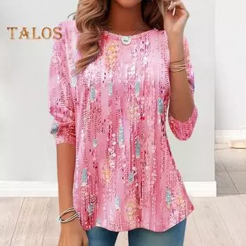 Женские топы с круглым вырезом и длинными рукавами, рюшами по краю, блестящие футболки с блестками, свободный крой, однотонные пуловеры, топы, уличная одежда M жёлтый