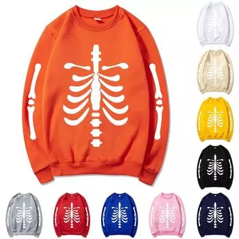 Женские топы с круглым вырезом и принтом из хлопка, повседневная мода, длинный рукав, пуловер, топ, блузка XXL хаки