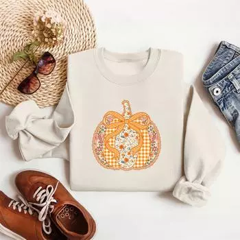 Женские топы Женский свитшот с длинным рукавом Повседневный с круглым вырезом Свободного кроя Пуловер Флисовые топы L бежевый