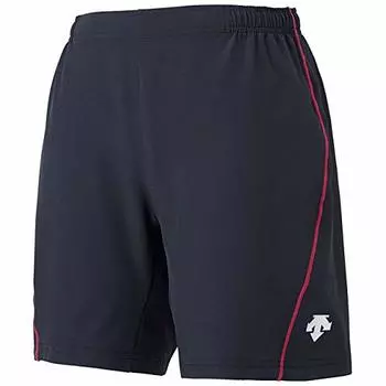 Женские тренировочные брюки Descente DVWNJD80, впитывающие пот, быстросохнущие, BK, средние