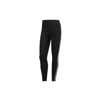 Женские тренировочные тайтсы Adidas BT 2.0 с 3 полосками 7/8, черные FJ7181 M