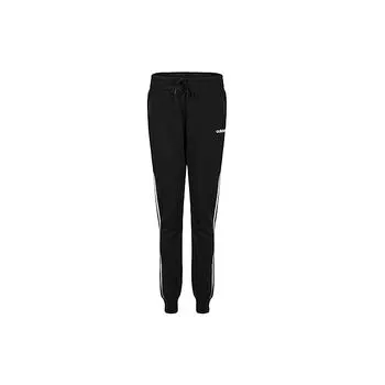 Женские трикотажные брюки Adidas Essential с 3 полосками, черные DP2380 S