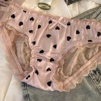 Женские трусики больших размеров, полупрозрачное сексуальное нижнее белье M