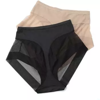 Женские трусики для похудения с высокой талией, трусы с контролем живота, женские трусы для коррекции фигуры, корректирующее белье для ягодиц, нижнее белье S-XXXL S бежевый