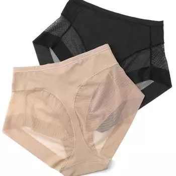 Женские трусики для похудения с высокой талией, трусы с контролем живота, женские трусы для коррекции фигуры, корректирующее белье для ягодиц, нижнее белье S-XXXL S бежевый
