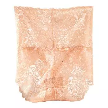 Женские трусики с высокой талией, ажурное кружево, хорошая воздухопроницаемость, цветочная вышивка, однотонные трусы, облегающие, тонкие, быстросохнущие, повседневные спортивные женские трусы M