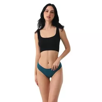 Женские трусики сексуальные полуупаковка ягодицы хлопок плюс размер бесшовные трусики для женщин S бежевый