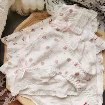 Женские трусики Sweet Little Princess, милые хлопковые шифоновые кружевные трусики с низкой посадкой One Size