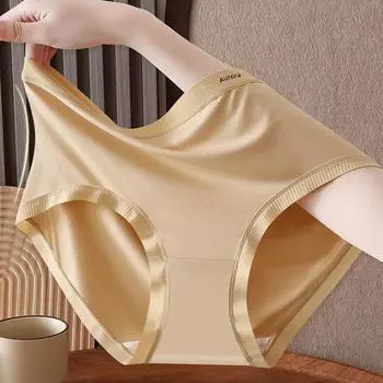 Женские трусики Tummlly Control Летние сексуальные трусы с высокой талией Большие размеры Дышащие бесшовные трусы Нижнее белье XL