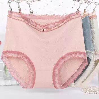 Женские трусы больших размеров, нижнее белье, сексуальные большие трусики, однотонные трусы, хлопковые трусы XL 2XL 3XL 4XL 5XL 6XL