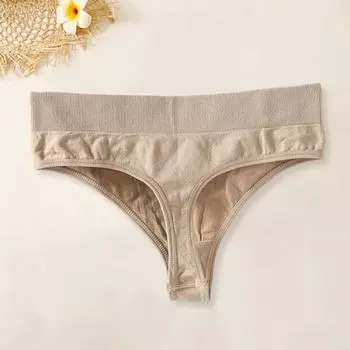 Женские трусы с низкой талией, сплошной цвет, мягкие впитывающие пот быстросохнущие дышащие антисептические спортивные стринги, женские трусы, нижнее белье
