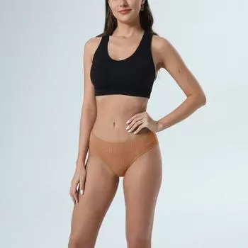 Женские трусы со средней талией, эластичные, мягкие, антисептические, хлопковые, треугольные, трусики больших размеров, однотонные, дышащие, впитывающие влагу, женские трусы, нижнее белье XL красный