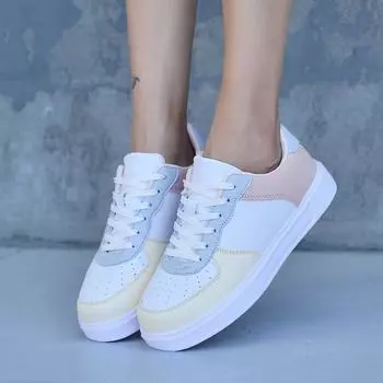 Женские туфли Clapboard Casual Большие размеры 35 белый