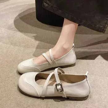 Женские туфли дерби женская обувь кожаные летние мокасины платье новые туфли Мэри Джейн на плоской подошве женские оксфорды женская обувь Ne 35
