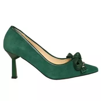 Женские туфли из натуральной кожи из специальной коллекции на высоком каблуке