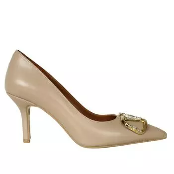 Женские туфли из натуральной кожи из специальной коллекции на высоком каблуке