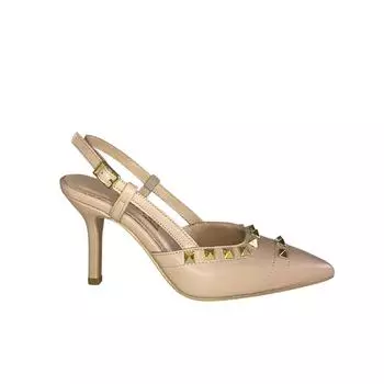 Женские туфли из натуральной кожи из специальной коллекции на высоком каблуке