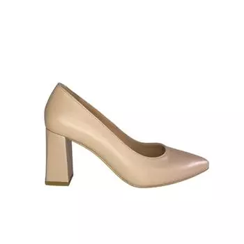 Женские туфли из натуральной кожи из специальной коллекции на высоком каблуке