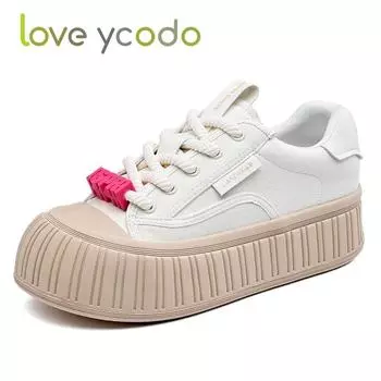Женские туфли из натуральной кожи на весну, лето и осень, низкие туфли на мягкой подошве, удобные женские студенческие кожаные туфли на платформе в стиле ретро 40 белый