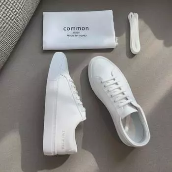 Женские туфли из натуральной кожи на плоской подошве белого цвета - повседневная универсальная обувь на мягкой подошве 2024 года 40 белый