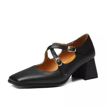 Женские туфли-лодочки черного золота на высоком каблуке, маленький, большой размер 32 48 34 чёрный