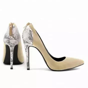 Женские туфли-лодочки, модные классические туфли на высоком каблуке с острым носком, туфли с тиснением для свадебной вечеринки, женские туфли на шпильке 35 белый