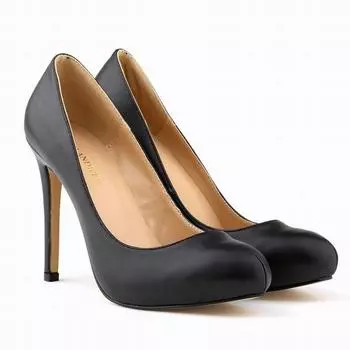 Женские туфли-лодочки из матовой искусственной кожи на высоком каблуке с острым носком на платформе для работы, свадьбы, вечеринки 35 красный