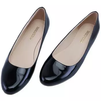 Женские туфли-лодочки с острым носком 30 мм, босоножки на танкетке, высокие каблуки, модельная обувь 35 чёрный