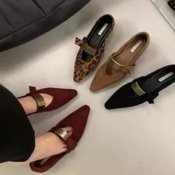 Женские туфли-лоферы весна-осень в стиле ретро для женщин Роскошные трендовые туфли с острым носком Женская обувь Мэри Джейн Обувь Zapatos De Mujer 35 красный